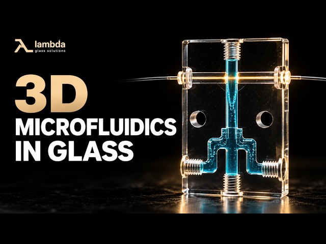 3D Microfluidics in Fused Silica | Integrated Optical Sensing | Lambda