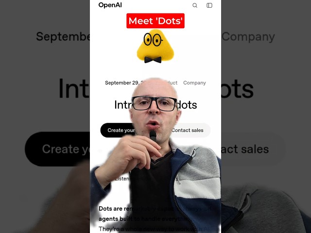 OpenAI Dots Explained - Your AI Assistant That Keeps Working