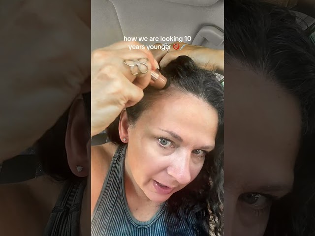 Quick and easy waterproof hair color by Tarte