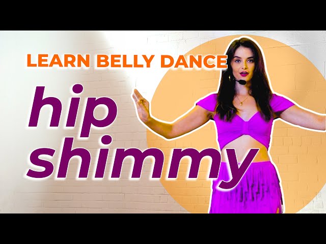 learn the bent knee/hip shimmy 😍 the most classic movement of belly dance 👏 (bonus drill included)