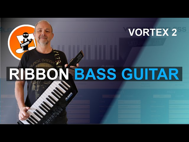 Turn the Vortex touch ribbon into a bass guitar!