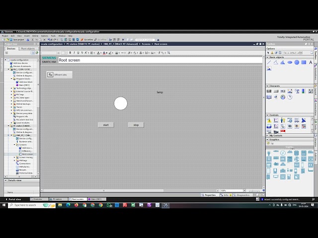 SCADA COMMUNICATION AND CONFIGURATION IN TIA PORTAL S7 1200