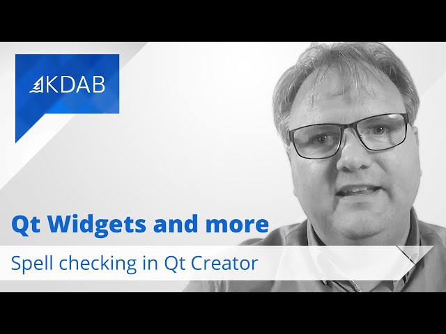 Spell Checking in Qt Creator