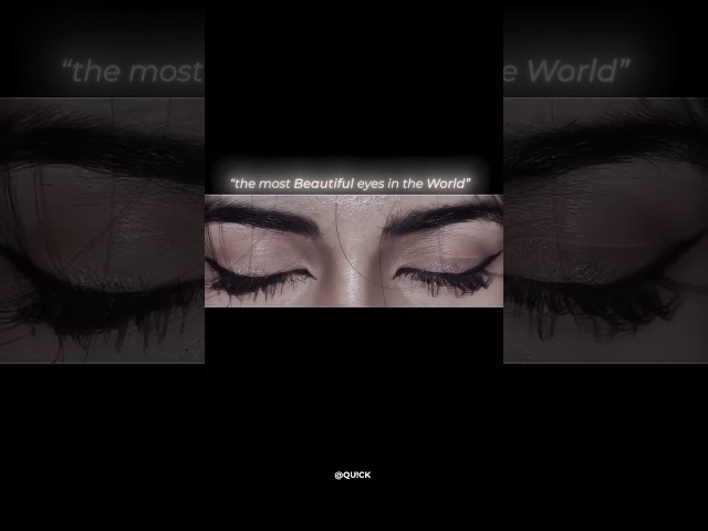 Most Beautiful Eyes in the World 👀 #aesthetic #beauty #shorts