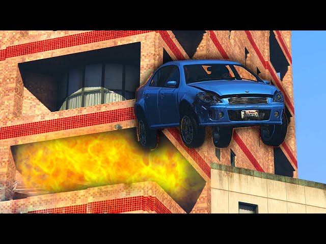 GTA 5 Forgotten Locations - DRIVING THROUGH A HOSPITAL! (GTA V)