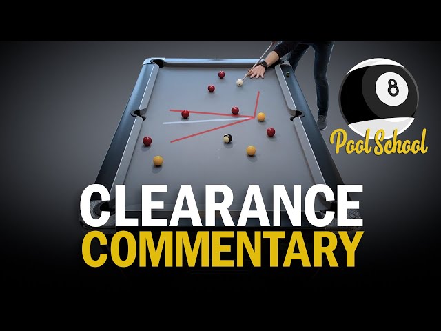 Clearing the Table Pool - With Commentary | Pool School