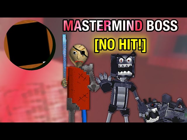 Mastermind Baldi Boss [NO HIT!] - Play as Baldi Roblox