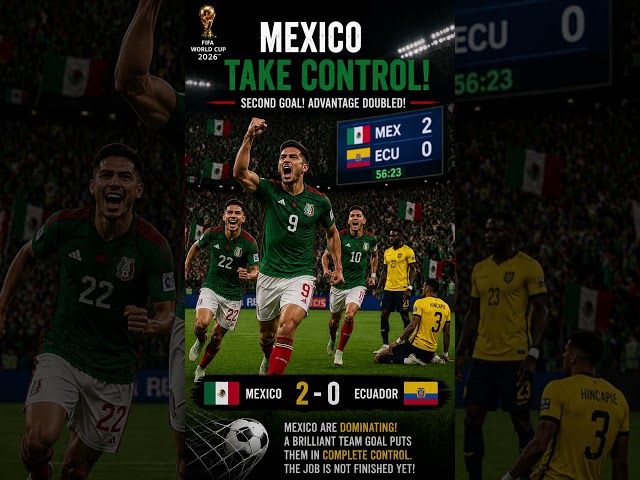 How Mexico Defeated 10-Man Ecuador at World Cup 2026