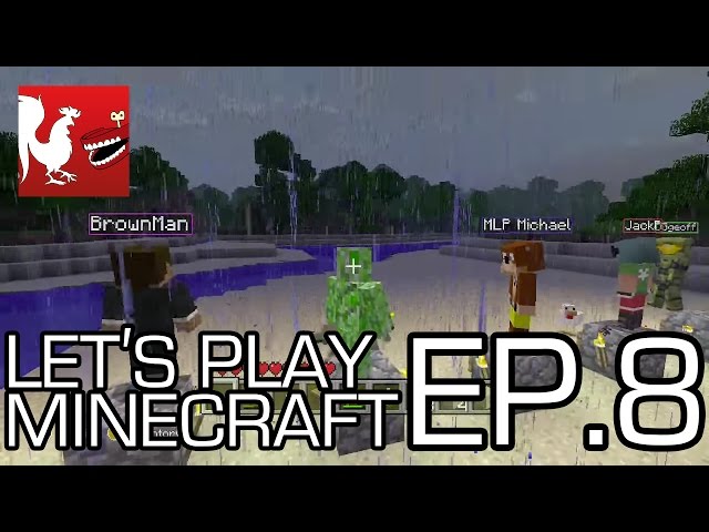 Let's Play Minecraft - Episode 8 - Build a Tower Part 1 | Rooster Teeth