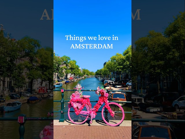 Some of the things we love to do and eat when we visit Amsterdam 👇🏻 #amsterdam #travel #visitholland