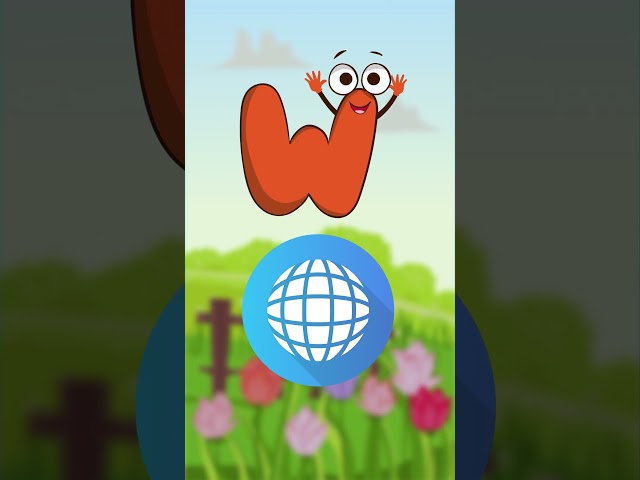 Alphabet Letter W | ABC Phonics Song for Kids