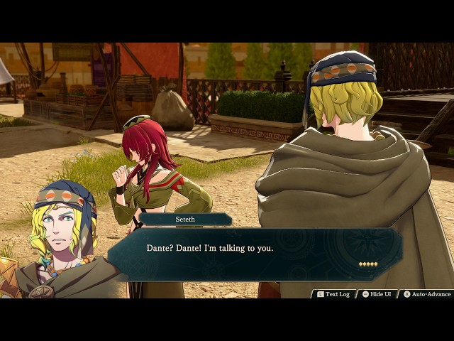 Dante & Seteth Support Conversations | Fire Emblem: Fortune's Weave