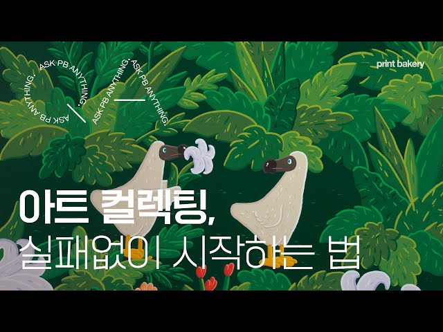 QNA 01. 아트컬렉팅 초보라서 헤매고 있다면 꼭 보세요.