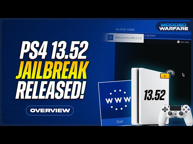 PS4 13.52 Jailbreak Released! (Overview & Setup)