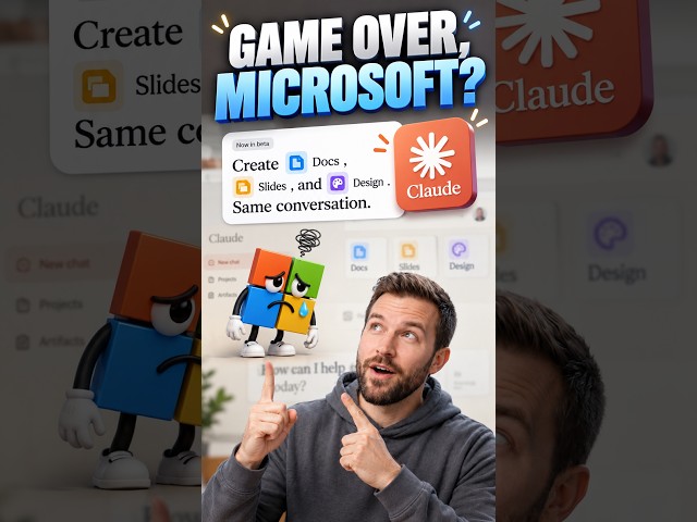 Claude AI Just Replaced Microsoft Office! 📄⚡