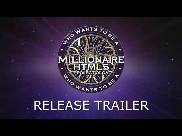 WWTBAM HTML5 Project Olga 1.5 - Release trailer