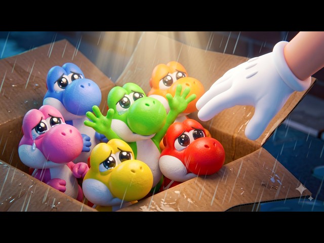 ALL YOSHIS: ABANDONED at BIRTH! 😭💗 Super Mario Odyssey Story