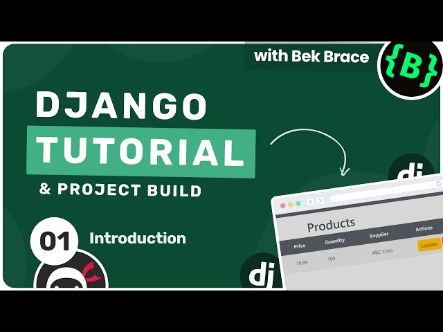 Django Tutorial #1 - Introduction