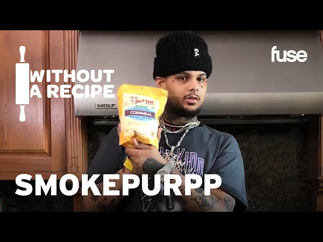 Smokepurpp Attempts to Make A Deep Dish Pizza With No Instructions | Without A Recipe | Fuse