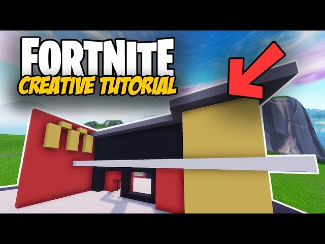 Fortnite Creative Tutorial: McDonalds Restaurant Build