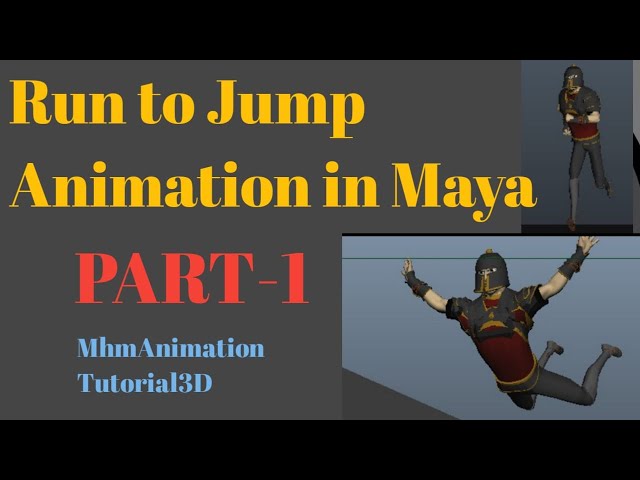 Run to jump Animation Part-1