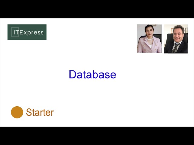 The sqlite Database