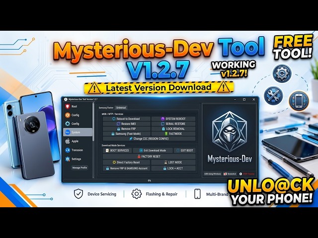 Mysterious-Dev Tool V1.2.7 Update: 5 Features Exposed