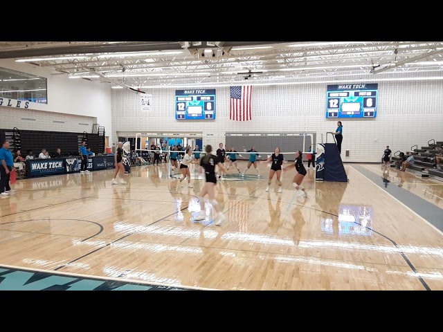 PittCC VB 2026 at Wake Tech set 3