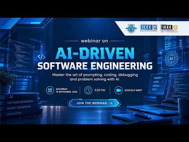 AI-Driven Software Engineering | Prompting, Coding, Debugging & Problem-Solving with AI