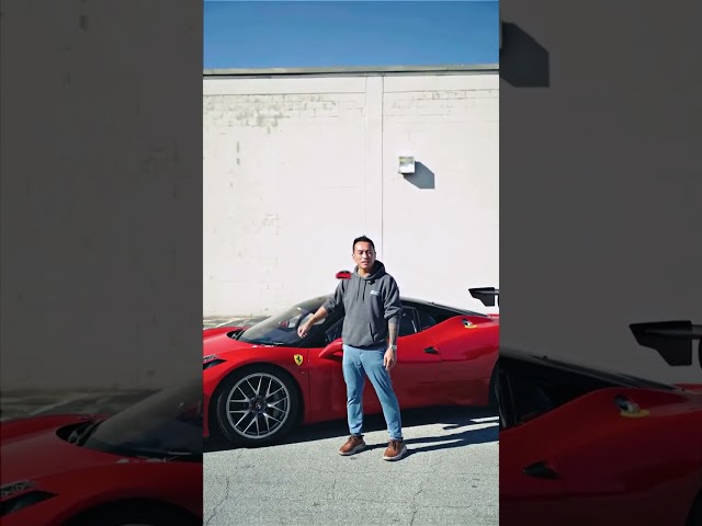 You never would’ve been able to guess the issue 🔥 #automobile #ferrari #carenthusiast