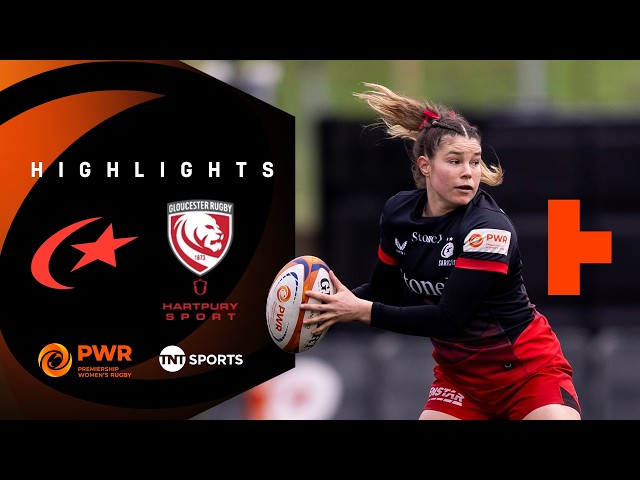 GREAT WIN! 💪 | Gloucester Hartpury vs Saracens Women | Premiership Women's Rugby Highlights