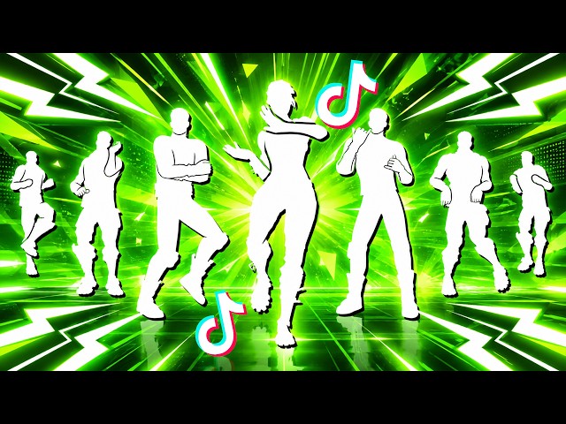 💥All Popular TikTok Dances & Emotes in Fortnite! (Out West, Starlit, Chicken Wing It)