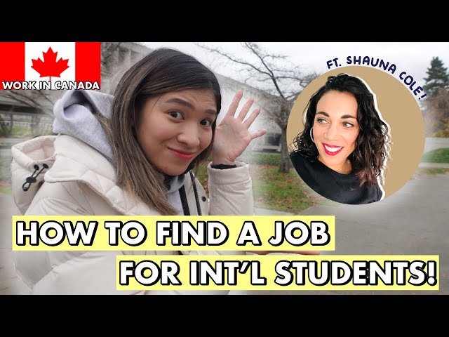 Job Searching Tips for International Students in Canada
