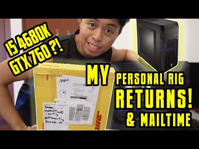 My Personal RIG Returns and my GTX 760 DIED