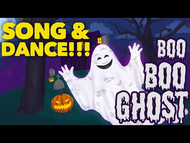 Boo Boo Ghost! Songs and Fun! DANCE!!! Body Movement! - BRAIN BREAK!!! Nimalz Kidz!
