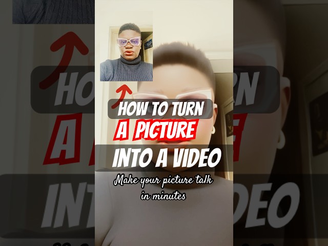 How to Turn a Picture into a Talking Video | Make Your Photos Talk in Minutes!