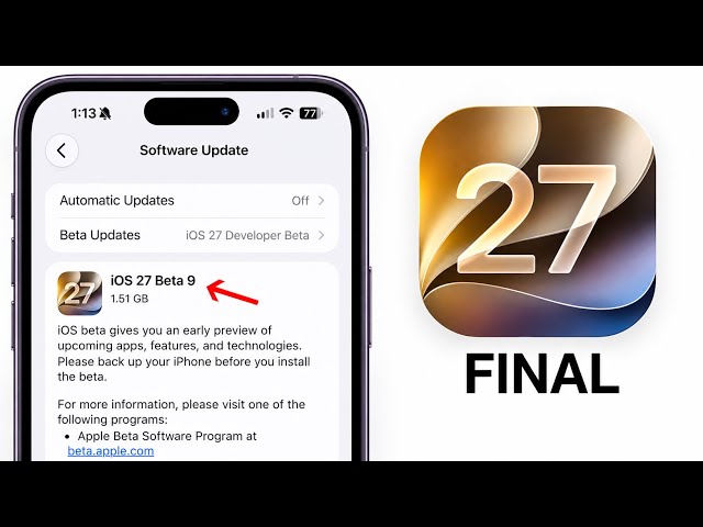 iOS 27 Beta 9 ? - Apple Event Final Leaks!