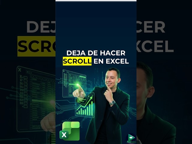 Deja de hacer SCROLL INFINITO en Excel 🛑 #excel #datospertubadores #edutuber