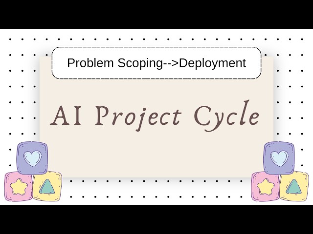 AI Project Cycle Class 10 (Code 417) - 6 Stages Explained Step by Step | Part 2