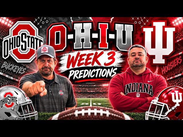 Ohio State & Indiana Week 3 Best Bets | OSU vs Kent State + IU vs WKU | THE OH-IU Breakdown