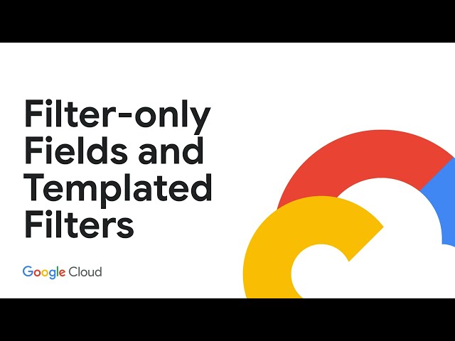 Filter-only Fields and Templated Filters