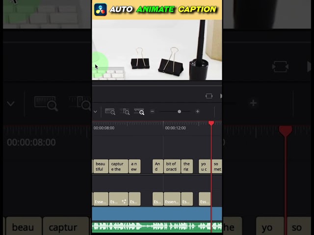 Convert AI Subtitle Track to Animated Captions in DaVinci Resolve