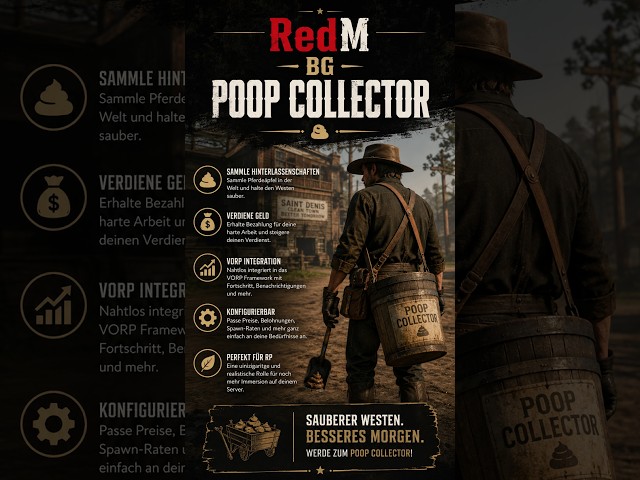 RedM VORP BG Poop Collector