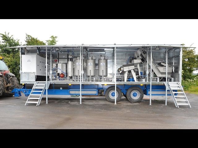 Mobile Fruit Juice Processing Plant