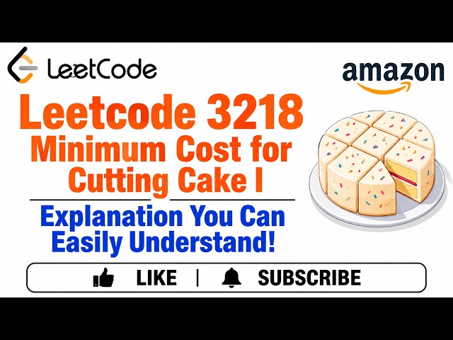Leetcode 3218  Minimum Cost for Cutting Cake I