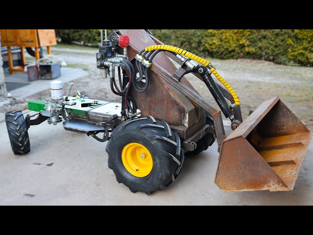 ⭐ Don’t Throw Away Your Old Lawn Tractor — Build Mini Loader Instead