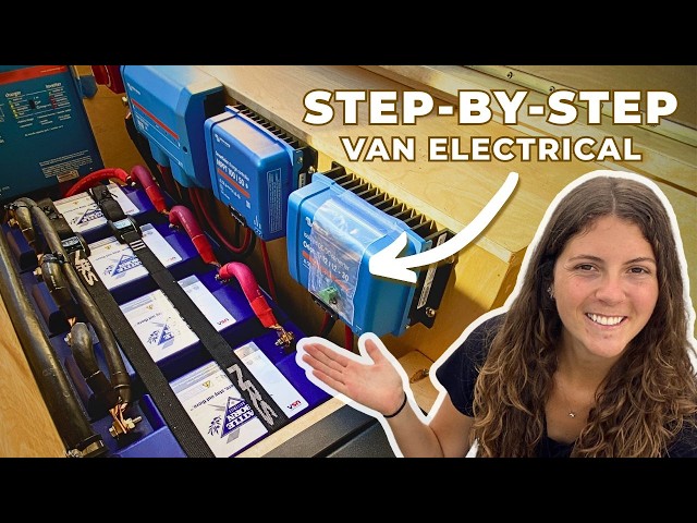 Complete DIY Camper Van Electrical Install | Step-by-Step Start to Finish
