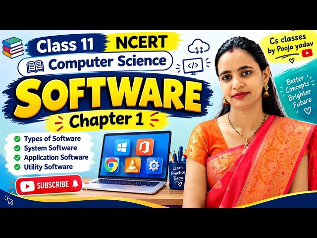 Software – Class 11 NCERT Computer Science | Complete Concept Explained