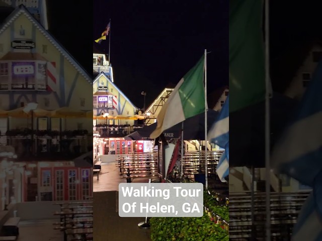 Helen, Georgia Walking Tour | Our First time in Helen #germantown #helen #shorts