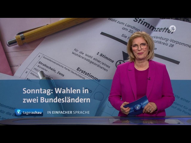 tagesschau in Einfacher Sprache 19:00 Uhr, 18.09.2026